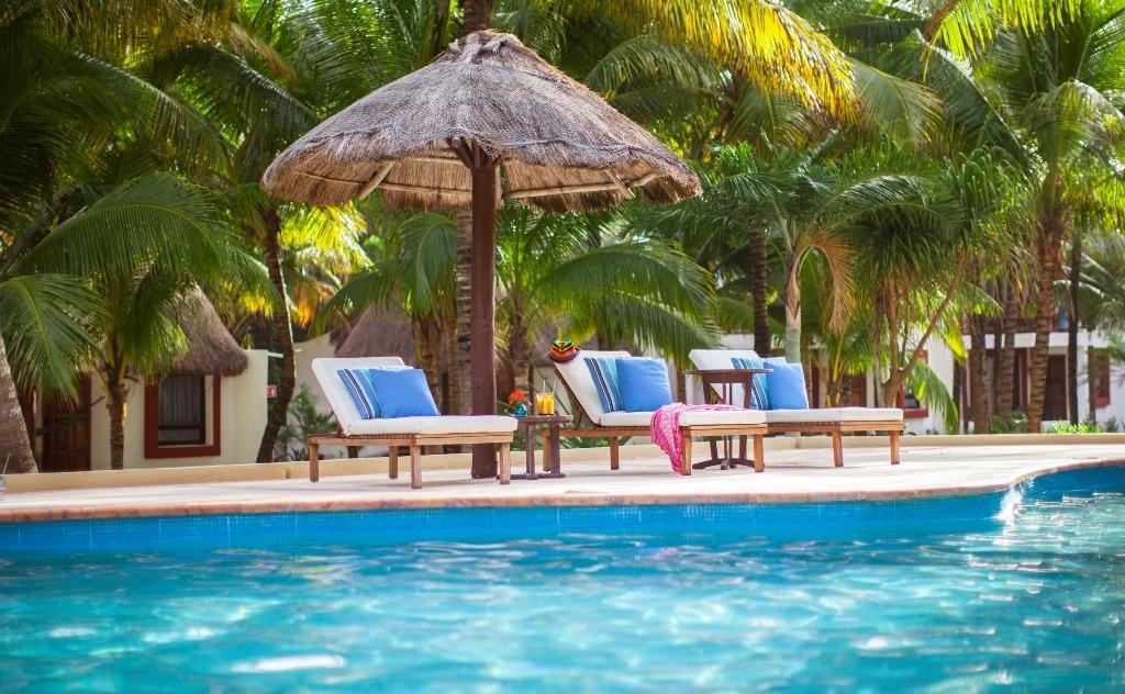 Hotel Las Palapas By Mahekal Playa del Carmen Exterior foto